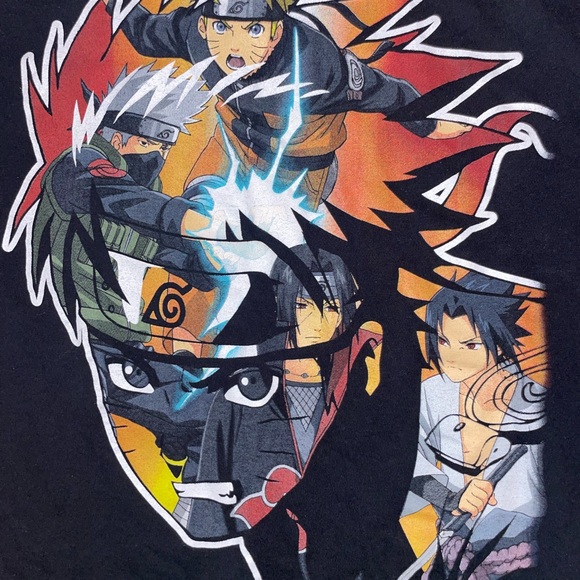 Naruto Shippuden Collection 2007 VIZ Media Medium T-Shirt - Picture 2 of 5